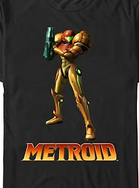 Nintendo Metroid Pose Big & Tall T-Shirt
