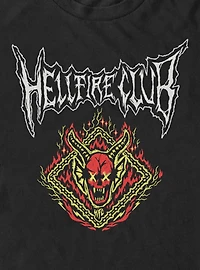 Stranger Things Hellfire Club Flame Icon Big & Tall T-Shirt