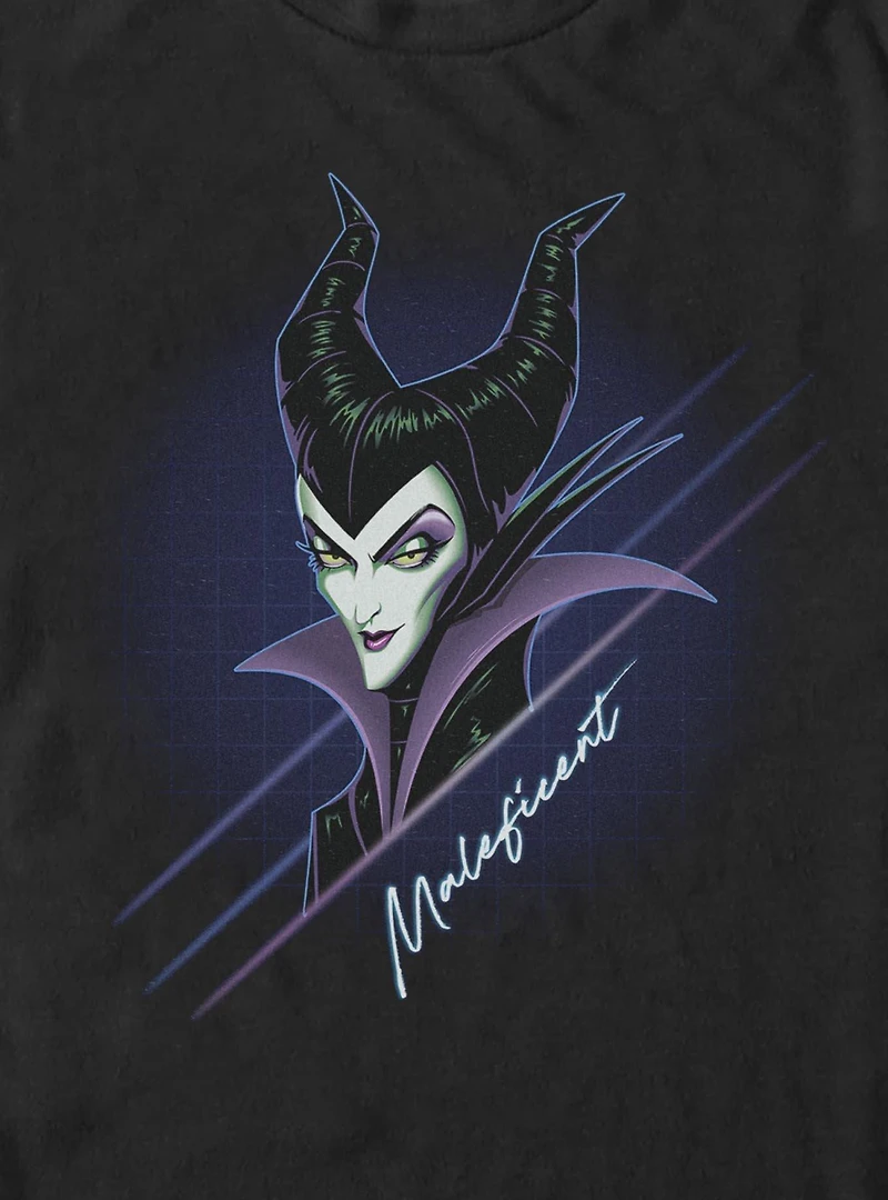 Disney Villains Retro Midnight Maleficent Big & Tall T-Shirt