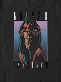 Disney Villains Killer Instinct Retro Big & Tall T-Shirt