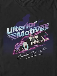 Disney Villains Ulterior Motives Cruella Big & Tall T-Shirt