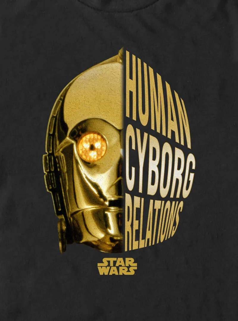 Star Wars C3PO Split Big & Tall T-Shirt