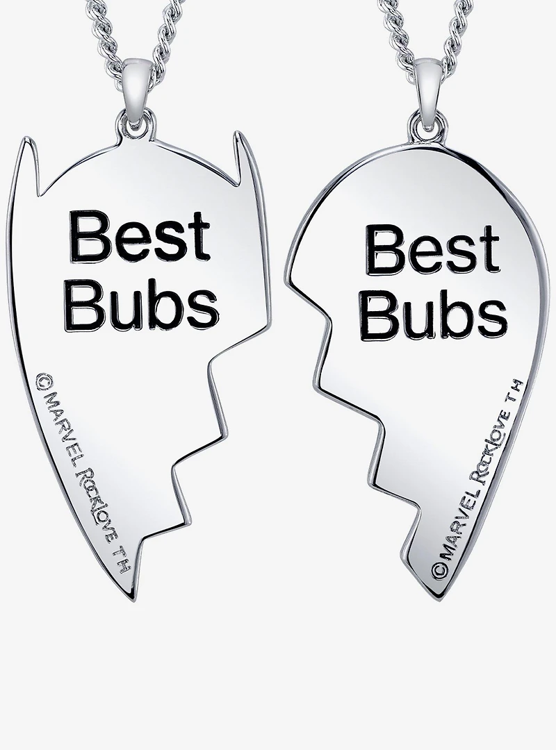 Marvel X RockLove Marvel Studios Deadpool And Wolverine Best Bubs Necklace Set