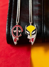 Marvel X RockLove Marvel Studios Deadpool And Wolverine Best Bubs Necklace Set
