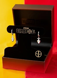 Marvel X RockLove Marvel Studios Deadpool And Wolverine Dagger Earrings