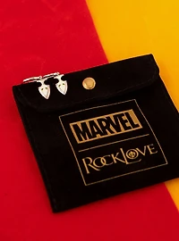 Marvel X RockLove Marvel Studios Deadpool And Wolverine Dagger Earrings