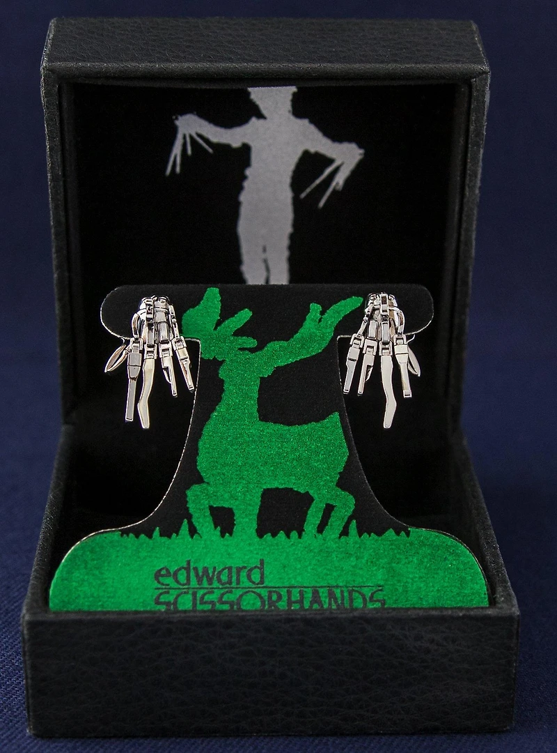 Edward Scissorhands X RockLove Articulated Scissor Earrings
