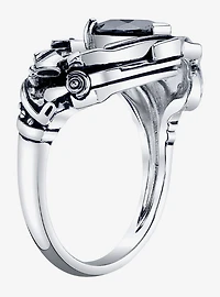 Edward Scissorhands X RockLove Crystal Heart Ring
