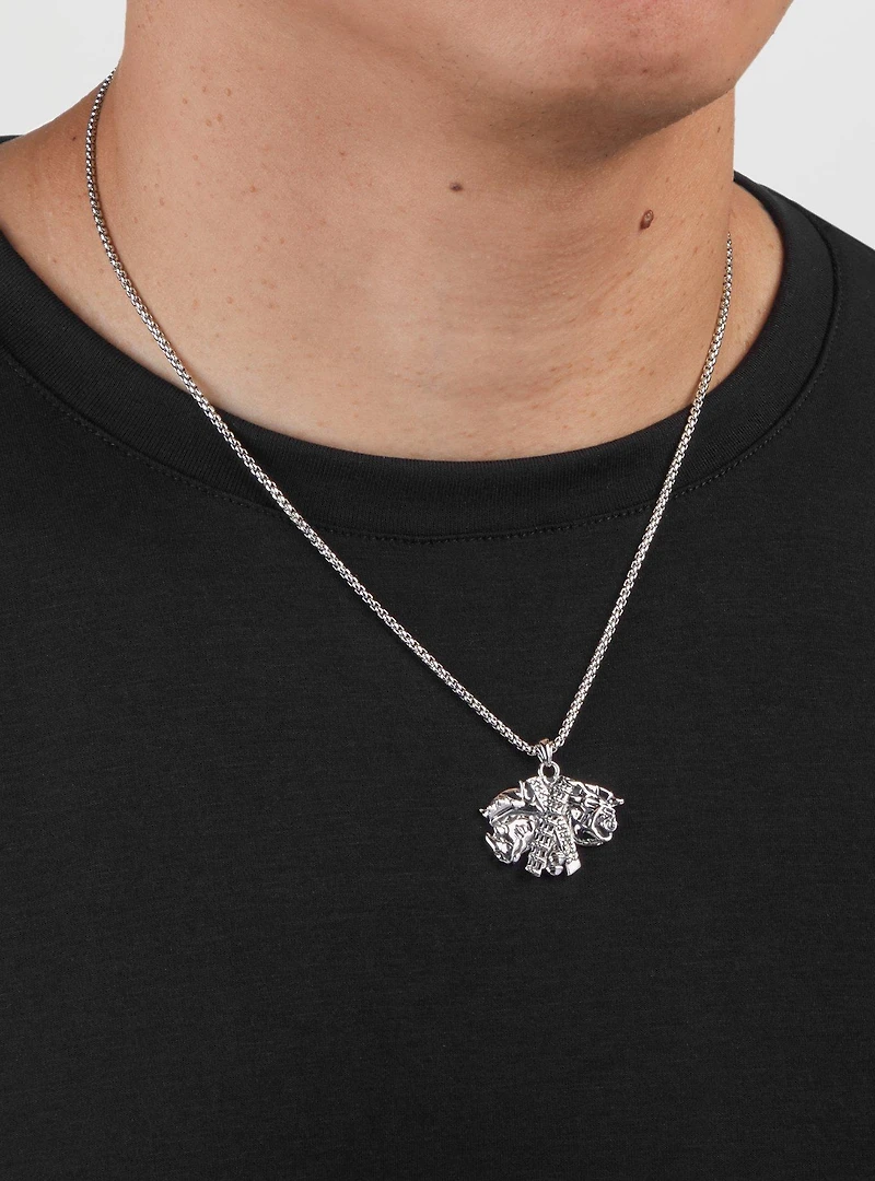 Teenage Mutant Ninja Turtles X RockLove Bebop And Rocksteady Necklace