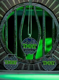 Teenage Mutant Ninja Turtles X RockLove Sewer Lid Hoop Earrings
