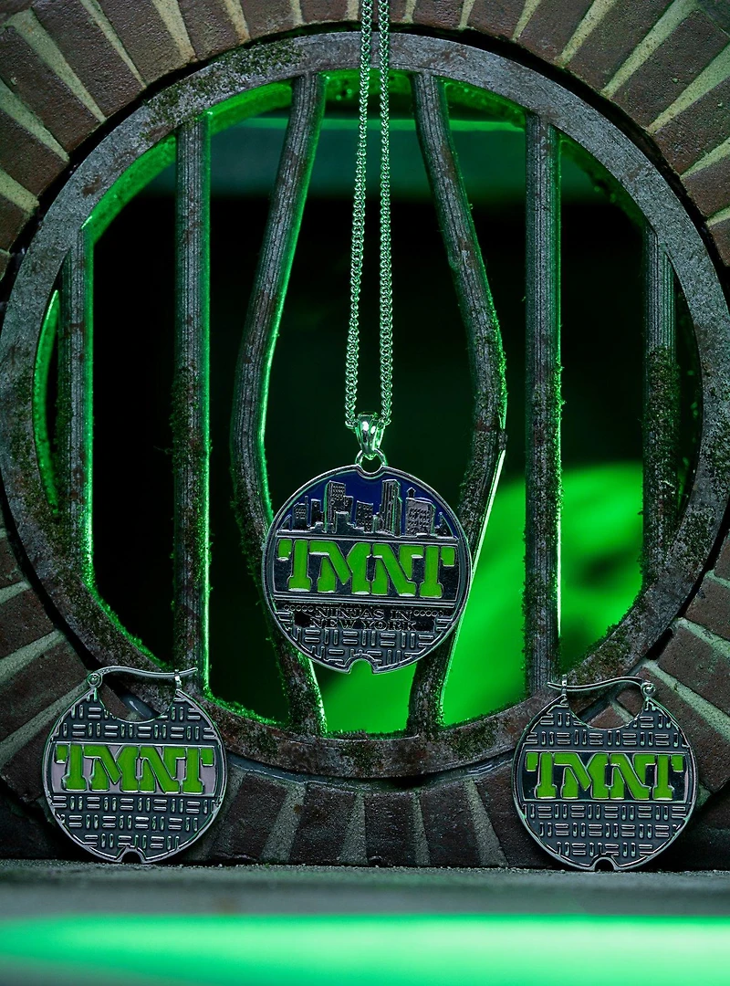 Teenage Mutant Ninja Turtles X RockLove Sewer Lid Necklace