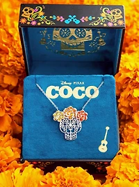 Pixar X RockLove Coco Marigold Sugar Skull Necklace