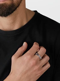 Marvel X RockLove Studios Deadpool And Wolverine Belt Ring