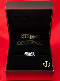 Marvel X RockLove Studios Deadpool And Wolverine Belt Ring