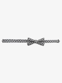 Star Wars Darth Vader Silk Gray Polka Dot Bow Tie and Pocket Square Gift Set