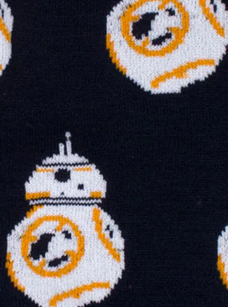 Star Wars BB-8 Navy Dress Socks and Rebel Alliance Starbird Crest Lapel Pin Gift Set
