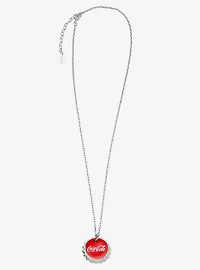 Coca-Cola Red Bottle Cap Necklace