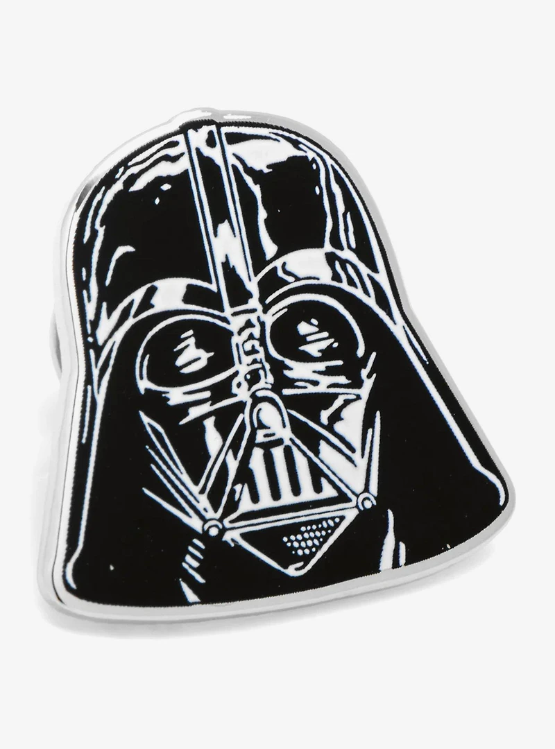 Star Wars Darth Vader Gray and Red Dress Socks and Lapel Pin Gift Set