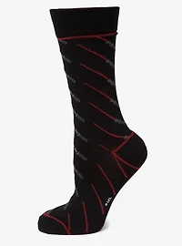 Star Wars Darth Vader Lightsaber Black Socks and Lapel Pin Gift Set