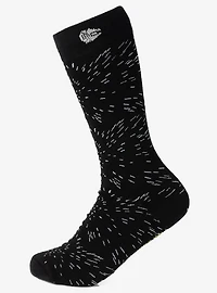 Star Wars Hyperspace Black Dress Socks and Rebel Crest Lapel Pin Gift Set