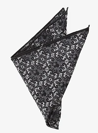 Disney Mickey Mouse Damask Silk Pocket Square and Bow Tie Gift Set