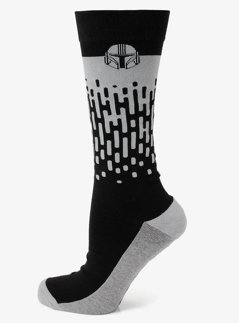 Star Wars Mandalorian "This Is The Way" Dress Socks and Lapel Pin Gift Set