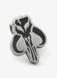 Star Wars Mandalorian Mythosaur Striped Dress Socks and Lapel Pin Gift Set