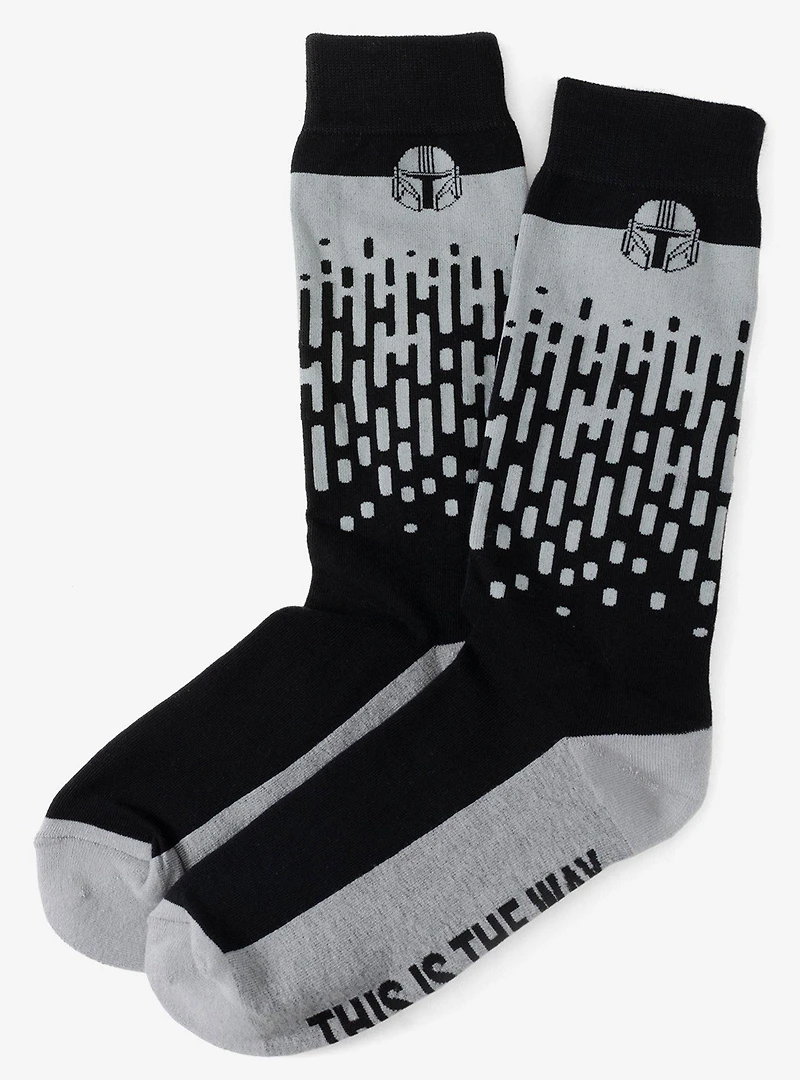 Star Wars Mandalorian 3-Pack Dress Sock and Lapel Pin Gift Set