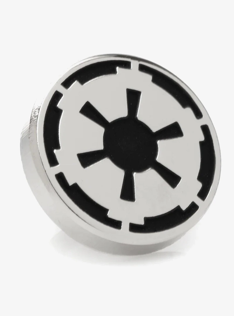 Star Wars Rebel Alliance Starbird Crest and Imperial Crest Gray Dress Socks and Lapel Pin Gift Set