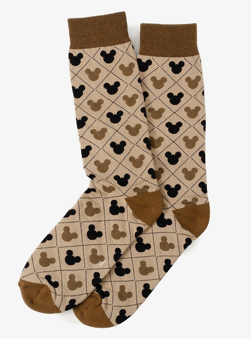 Disney Mickey Mouse Silhouette Sock and Bracelet Gift Set