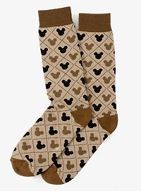 Disney Mickey Mouse Silhouette Sock and Bracelet Gift Set