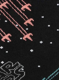 Star Wars X-Wing and TIE Fighter Battle Dress Socks and Lapel Pin Gift Set