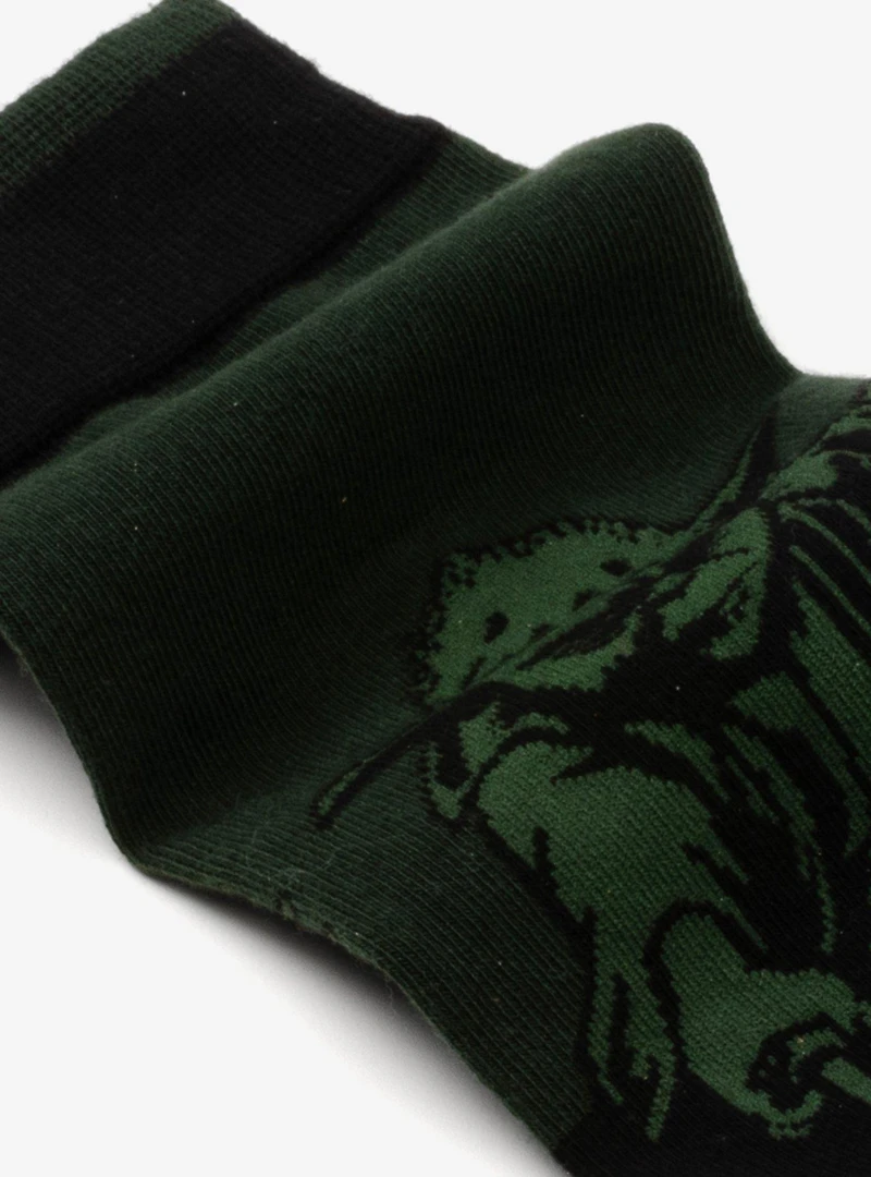 Star Wars Yoda Green Dress Socks and Jedi Order Crest Lapel Pin Gift Set