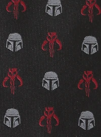 Star Wars Mandalorian & Mythosaur Big & Tall Red Black Tie