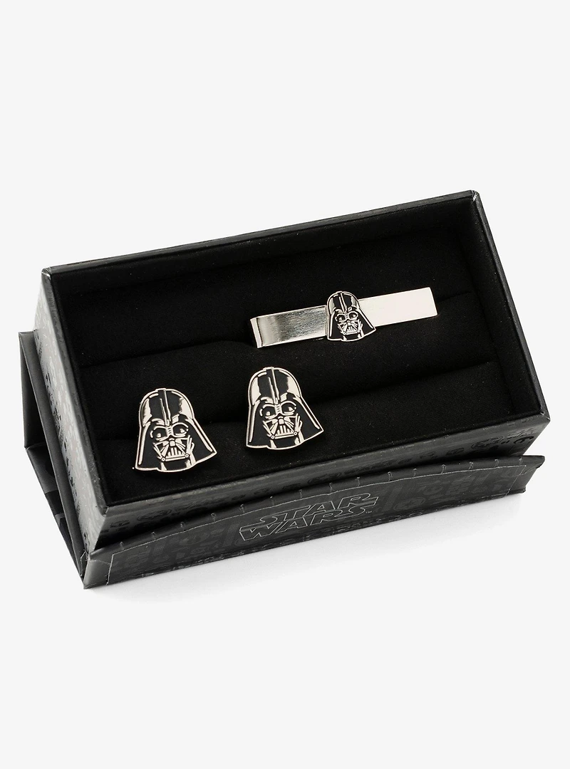 Star Wars Darth Vader Cufflinks and Tie Bar Gift Set