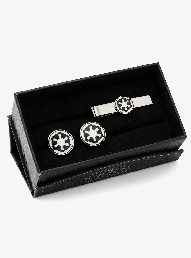 Star Wars Imperial Crest Cufflinks and Tie Bar Gift Set