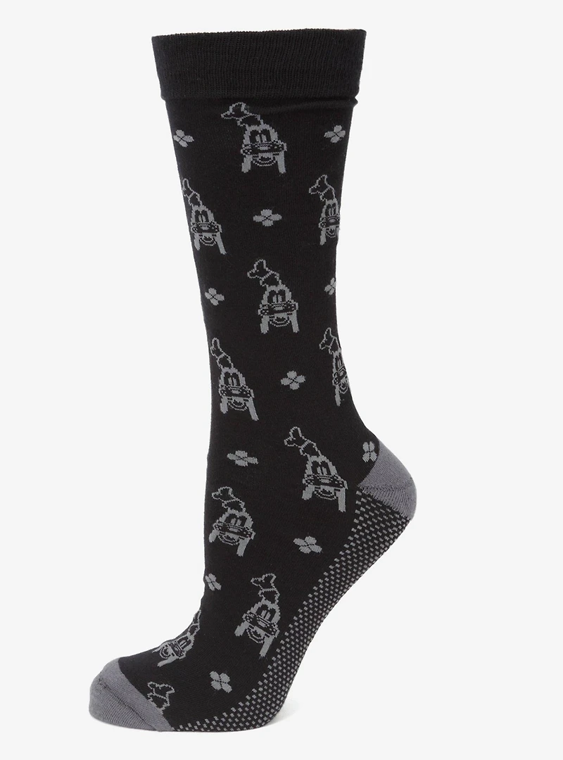 Disney Goofy Socks & Mickey Mouse Blue Lapel Pin Gift Set