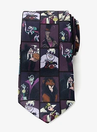 Disney Villains Dark Pattern Men's Tie