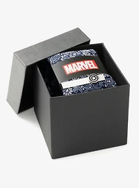 Marvel Avengers Icons Silk Necktie and Tie Bar Gift Set