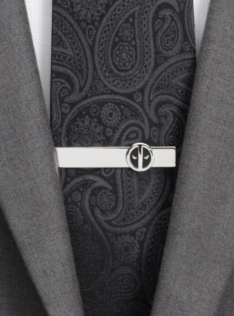 Marvel Deadpool Cufflinks and Tie Bar Gift Set