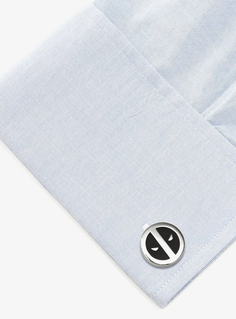 Marvel Deadpool Cufflinks and Tie Bar Gift Set