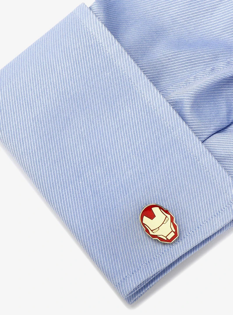 Marvel Iron Man Cufflinks and Tie Bar Gift Set