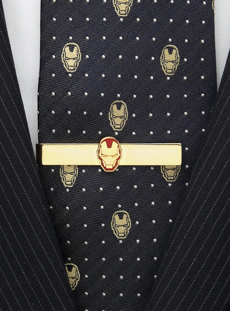 Marvel Iron Man Cufflinks and Tie Bar Gift Set