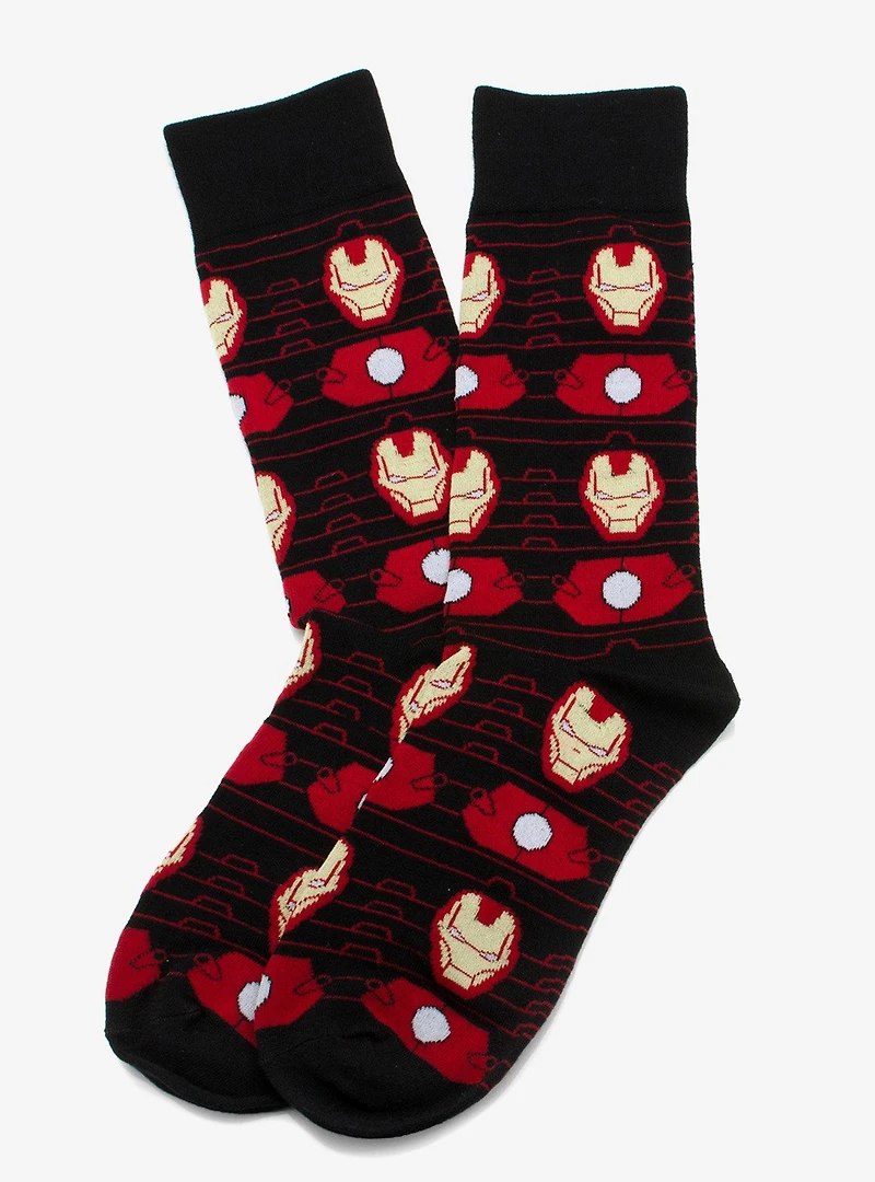 Marvel Avengers Favorites 3 Pair Socks and Lapel Pin Gift Set