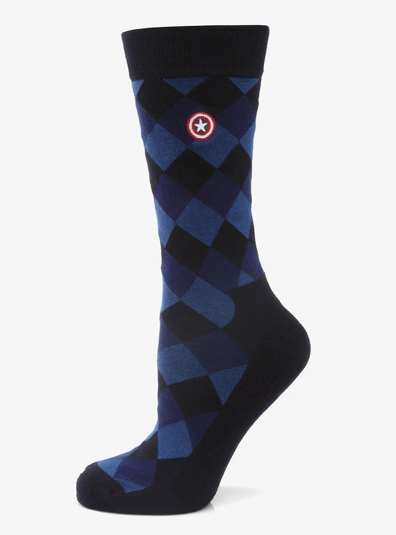 Marvel Captain America Argyle Blue Gift Set