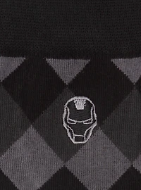 Marvel Iron Man Argyle Black Gift Set