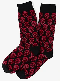 Marvel Spider Man Dot 3 Pack Socks and Lapel Pin Gift Set