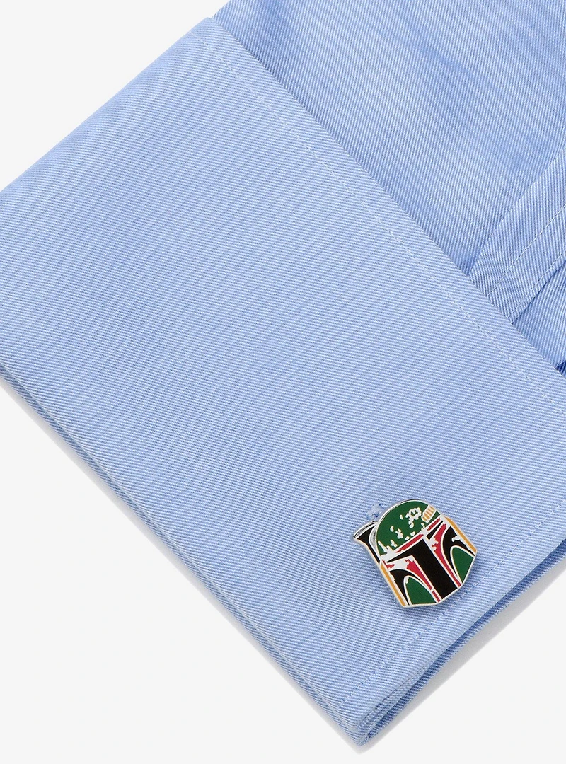 Star Wars Boba Fett Cufflinks and Tie Bar Gift Set