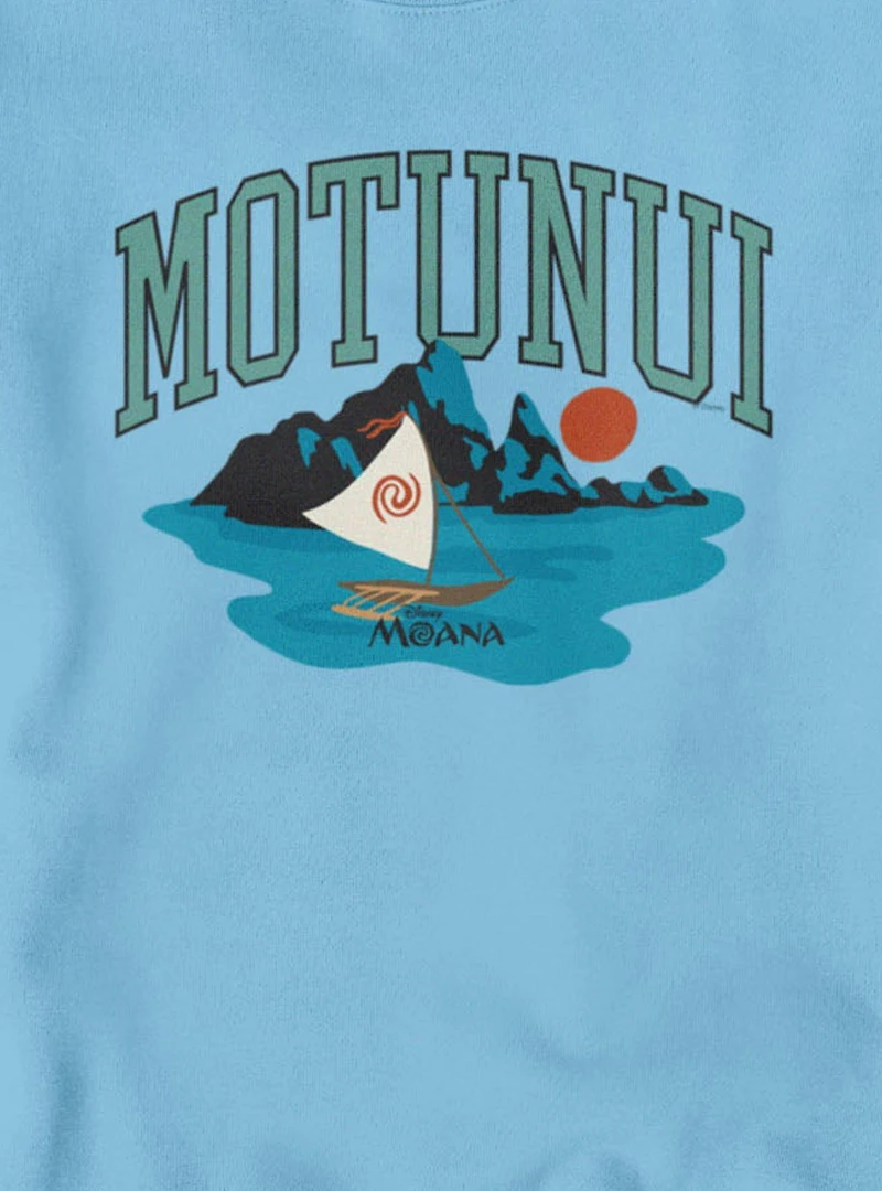 Disney Moana Motunui Boat Horizon Sweatshirt Box Lunch Exclusive