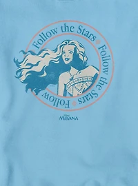Disney Moana Follow The Stars Crest Sweatshirt Box Lunch Exclusive